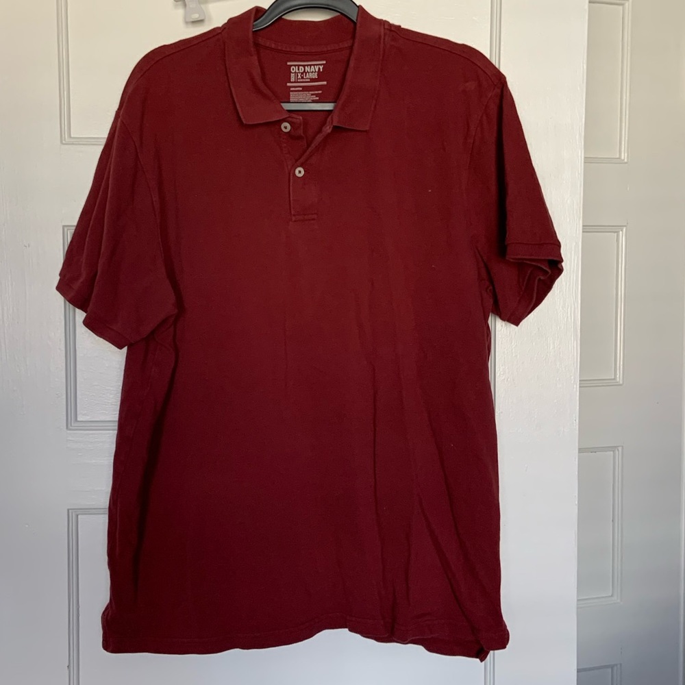 Old Navy polo shirt.